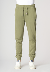 Pantalone sportivo in cotone con logo