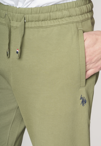 Pantalone sportivo in cotone con logo