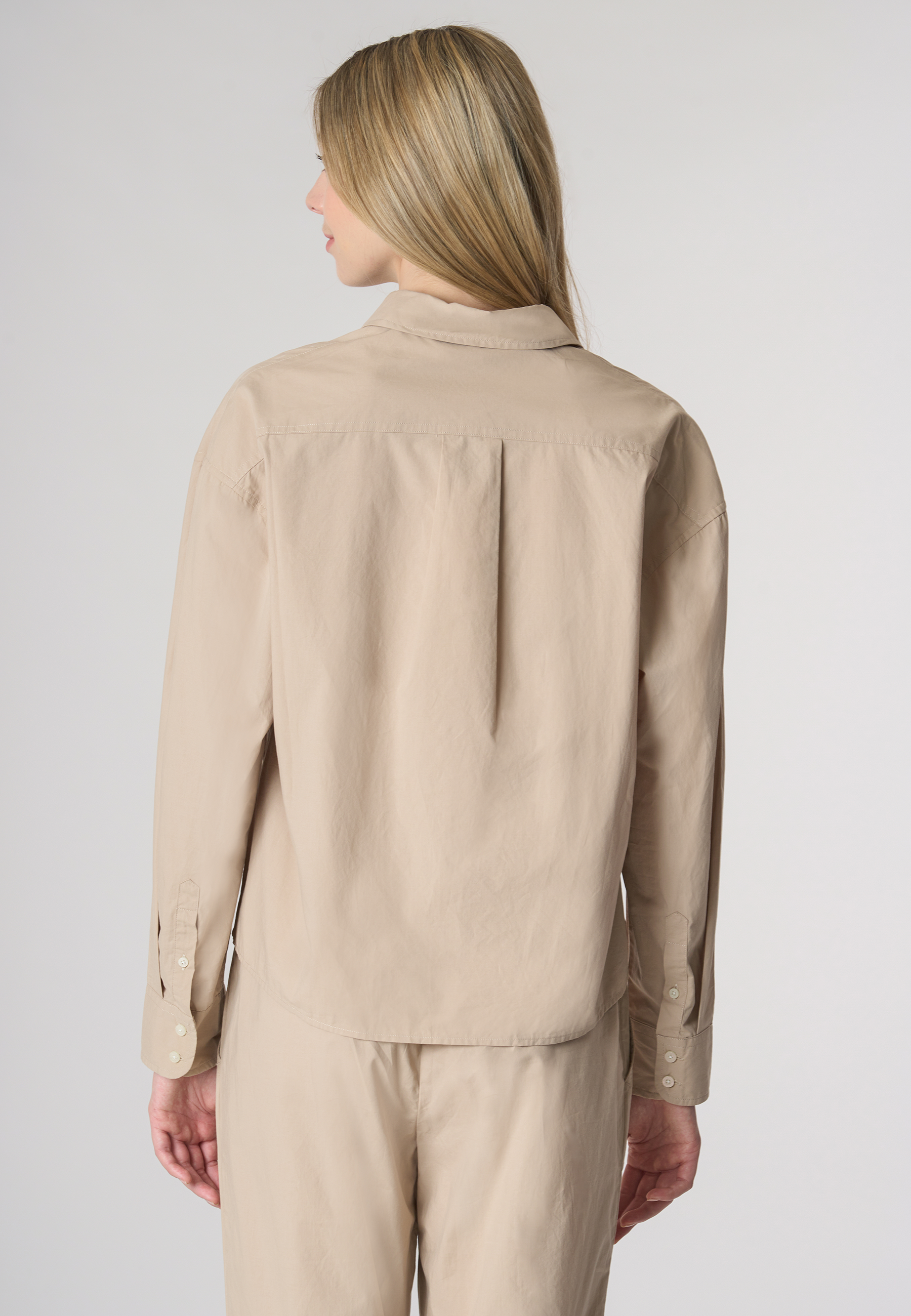 Camicia in morbido cotone popeline