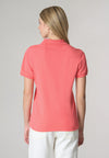 Polo a maniche corte in cotone micropiquet stretch