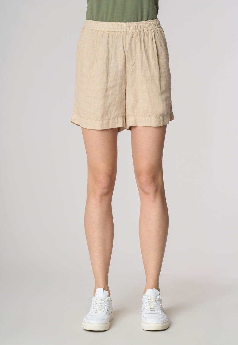 Pantalone corto in lino