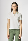 Polo a maniche corte vestibilità regular in cotone micropiquet stretch