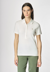 Polo shirt a maniche corte in cotone micropiquet stretch