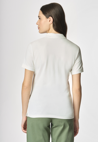 Polo shirt a maniche corte in cotone micropiquet stretch