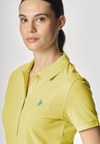 Polo shirt a maniche corte in cotone micropiquet stretch