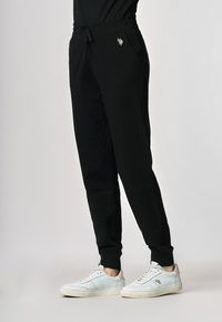 Pantalone sportivo french terry in cotone stretch