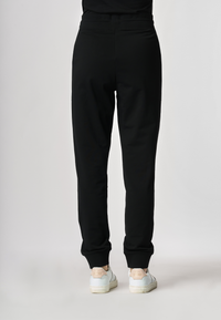 Pantalone sportivo french terry in cotone stretch