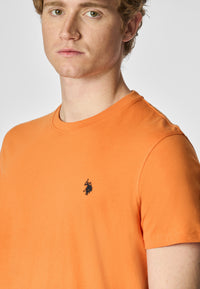 T-shirt a maniche corte in cotone con logo