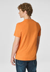 T-shirt a maniche corte in cotone con logo