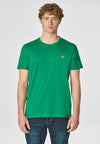 T-shirt a maniche corte in cotone con logo