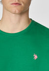 T-shirt a maniche corte in cotone con logo