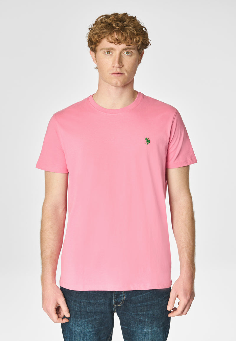 T-shirt a maniche corte in cotone con logo