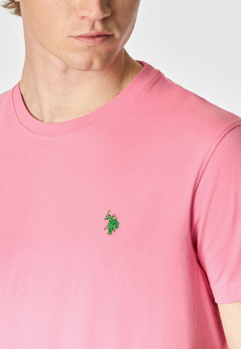 T-shirt a maniche corte in cotone con logo