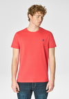 T-shirt a maniche corte in cotone con logo