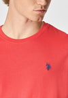 T-shirt a maniche corte in cotone con logo