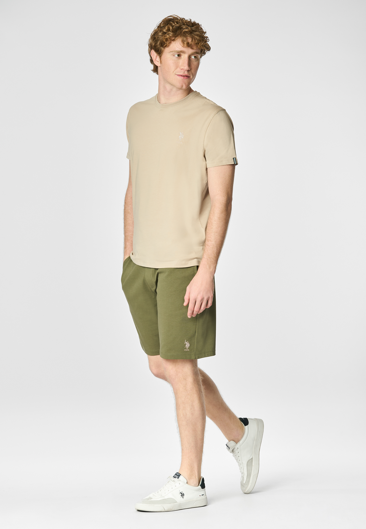 Pantaloni sportivi corti heavy jersey