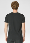 T-shirt a maniche corte in cotone stretch con logo