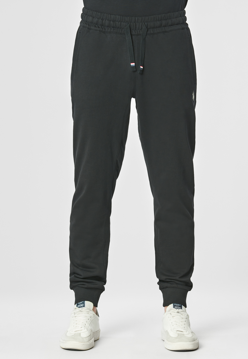 Pantalone sportivo in cotone con logo