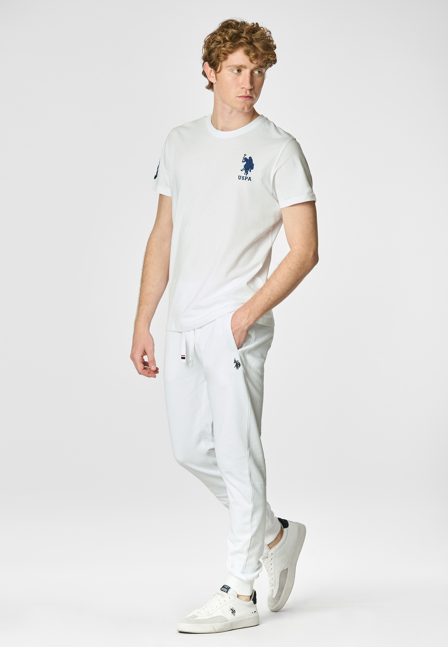 Pantaloni in felpa da uomo con coulisse regolabile