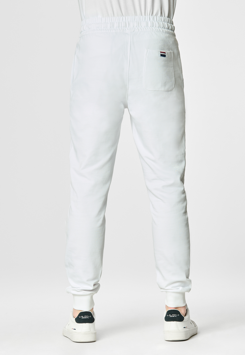 Pantalone sportivo in cotone con logo