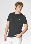T-shirt a maniche corte in cotone con logo