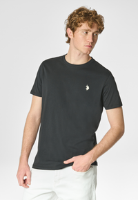 T-shirt a maniche corte in cotone con logo