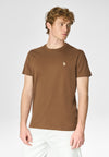 T-shirt a maniche corte in cotone con logo