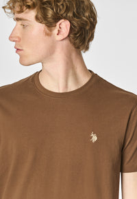 T-shirt a maniche corte in cotone con logo