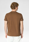 T-shirt a maniche corte in cotone con logo