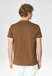 T-shirt a maniche corte in cotone con logo