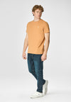 T-shirt a maniche corte in cotone con logo