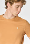 T-shirt a maniche corte in cotone con logo