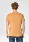 T-shirt a maniche corte in cotone con logo