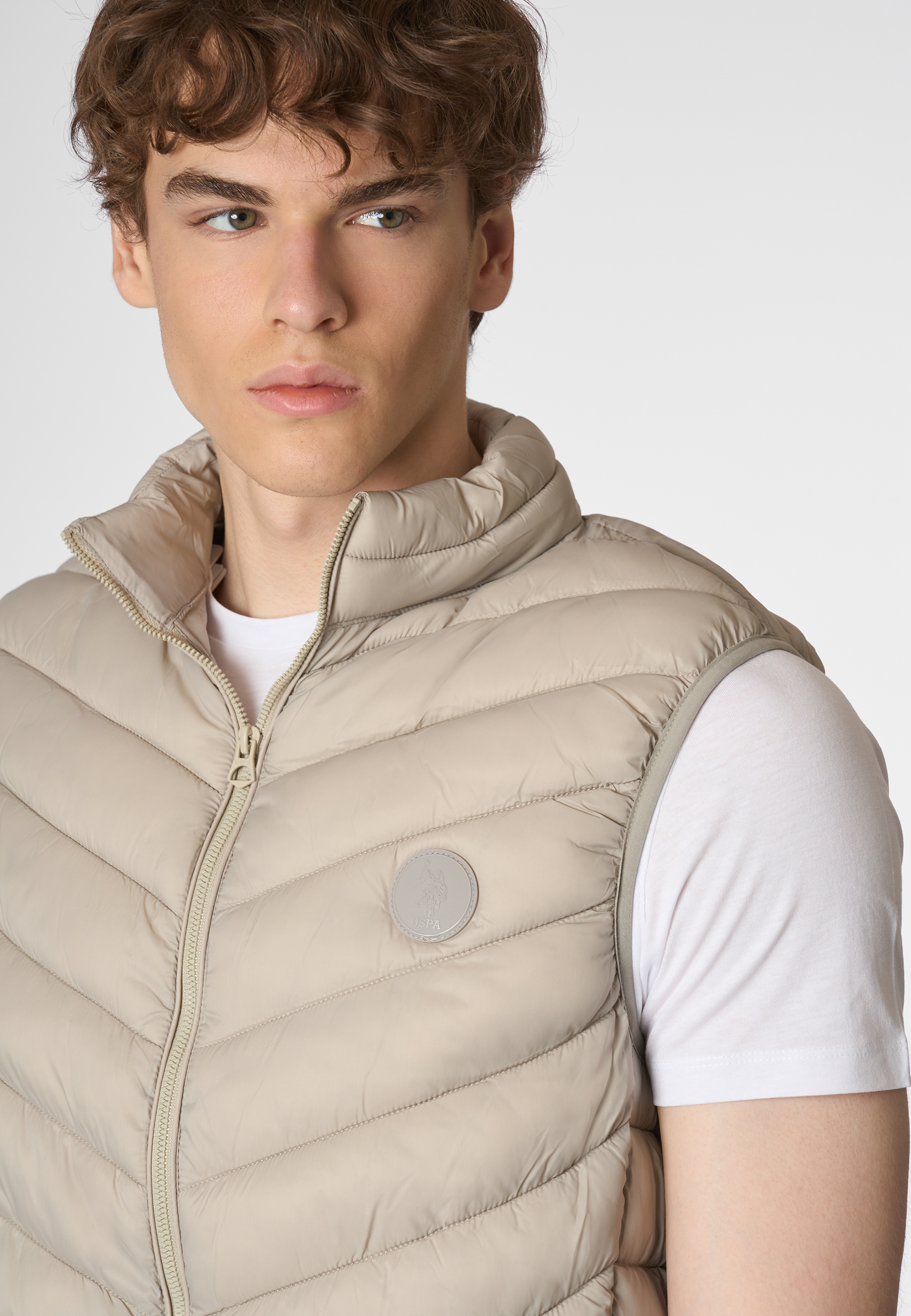 Gilet ultra light full zip in nylon