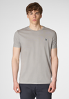T-shirt a maniche corte in jersey stretch premium quality con logo