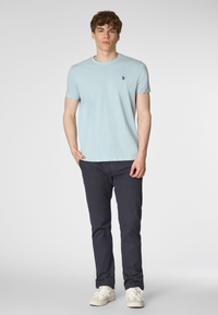 T-shirt a maniche corte in cotone con logo