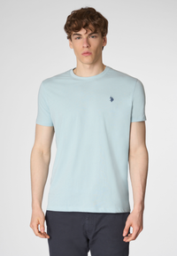 T-shirt a maniche corte in cotone con logo