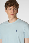 T-shirt a maniche corte in cotone con logo
