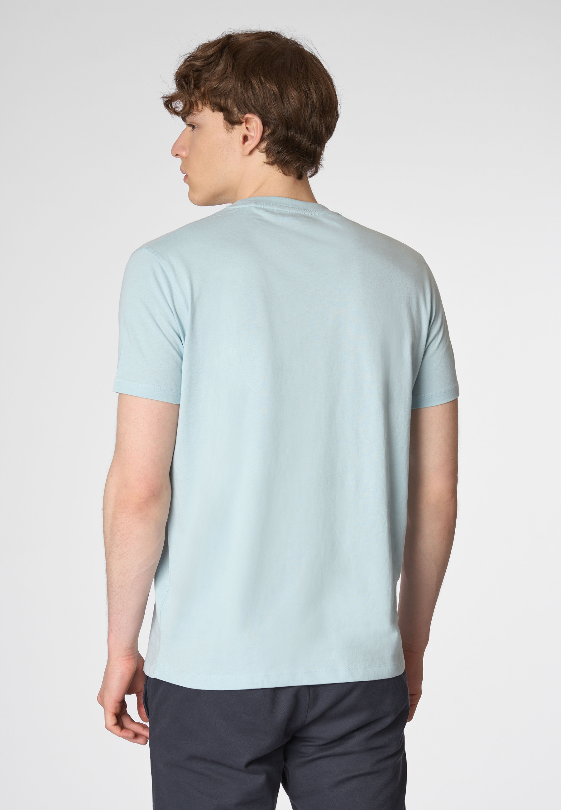 T-shirt a maniche corte in cotone con logo