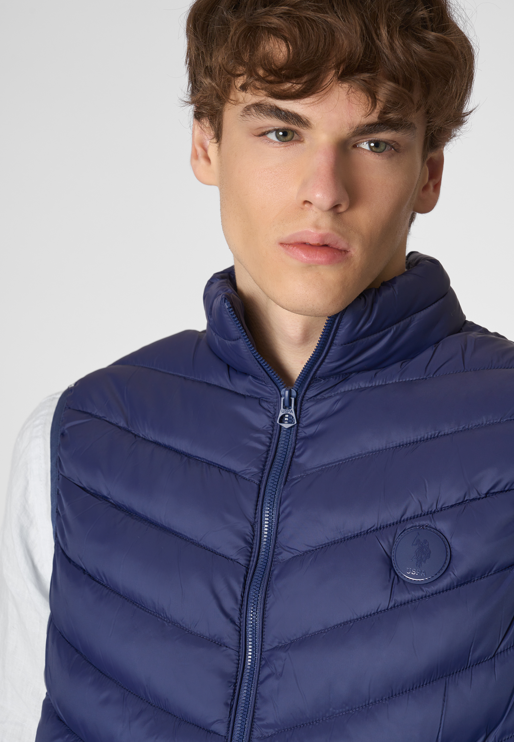 Gilet ultra light full zip in nylon