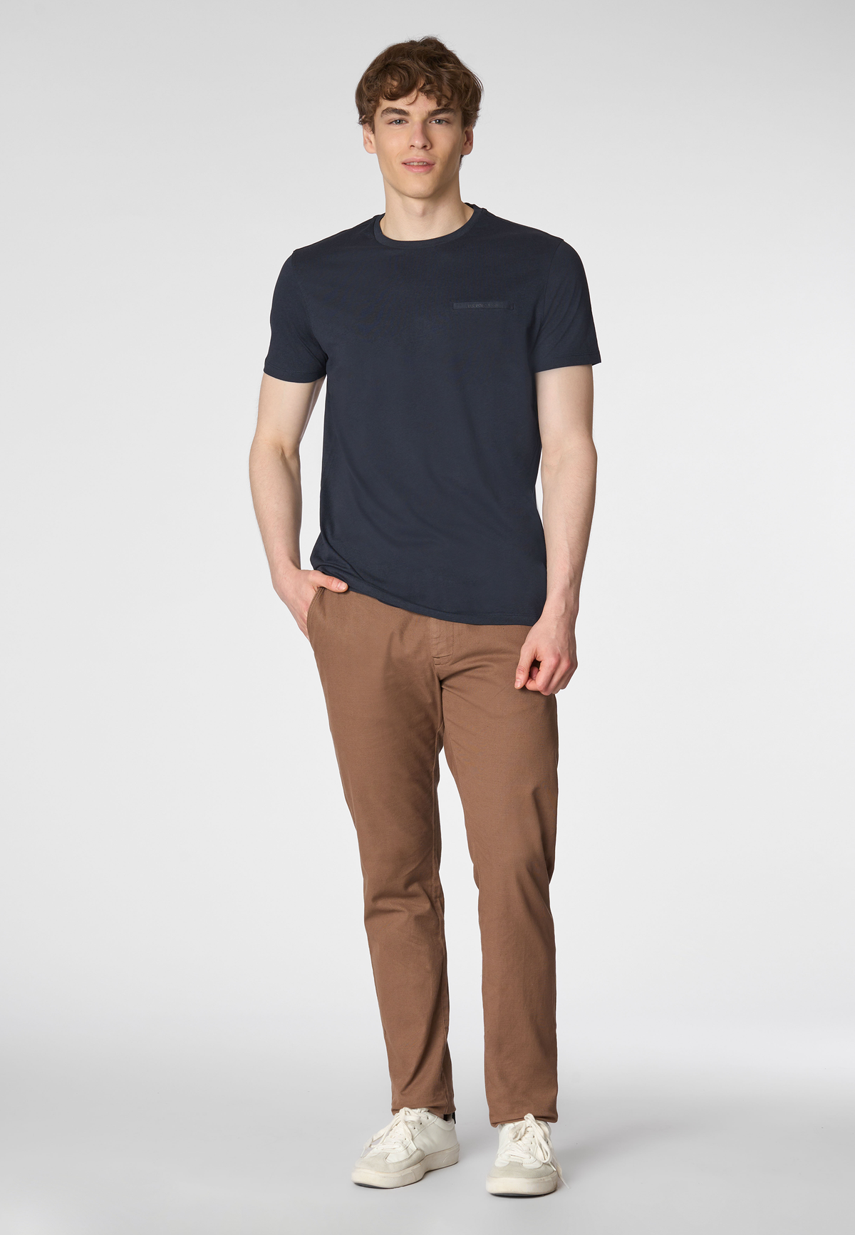 T-shirt a maniche corte in misto cotone e lyocell premium quality