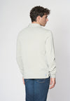 Polo a maniche lunghe heavy jersey tinto capo