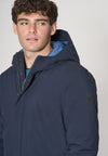 Parka imbottito con cappuccio