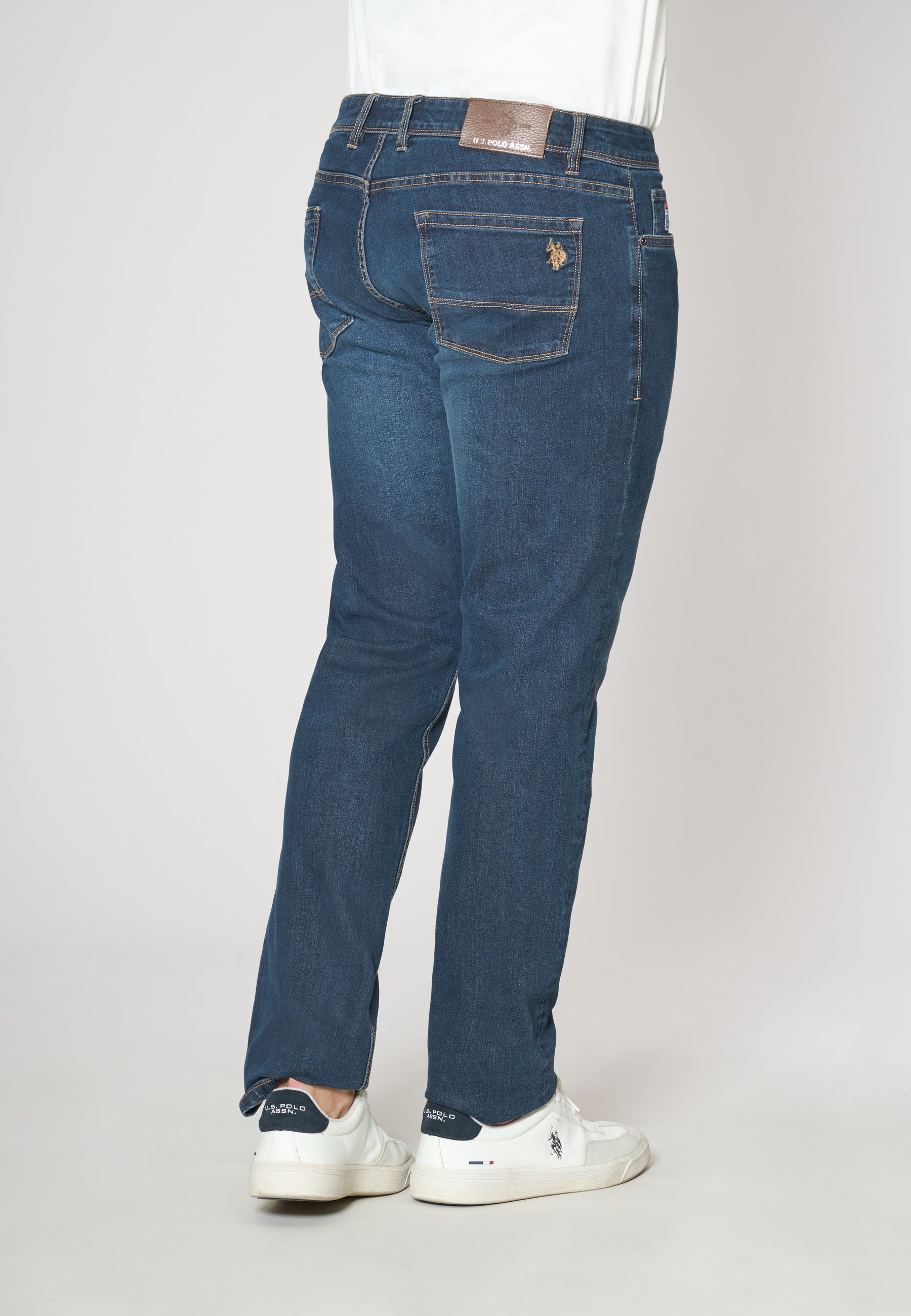 Pantalone denim cinque tasche poly cotton
