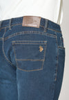 Pantalone denim cinque tasche poly cotton
