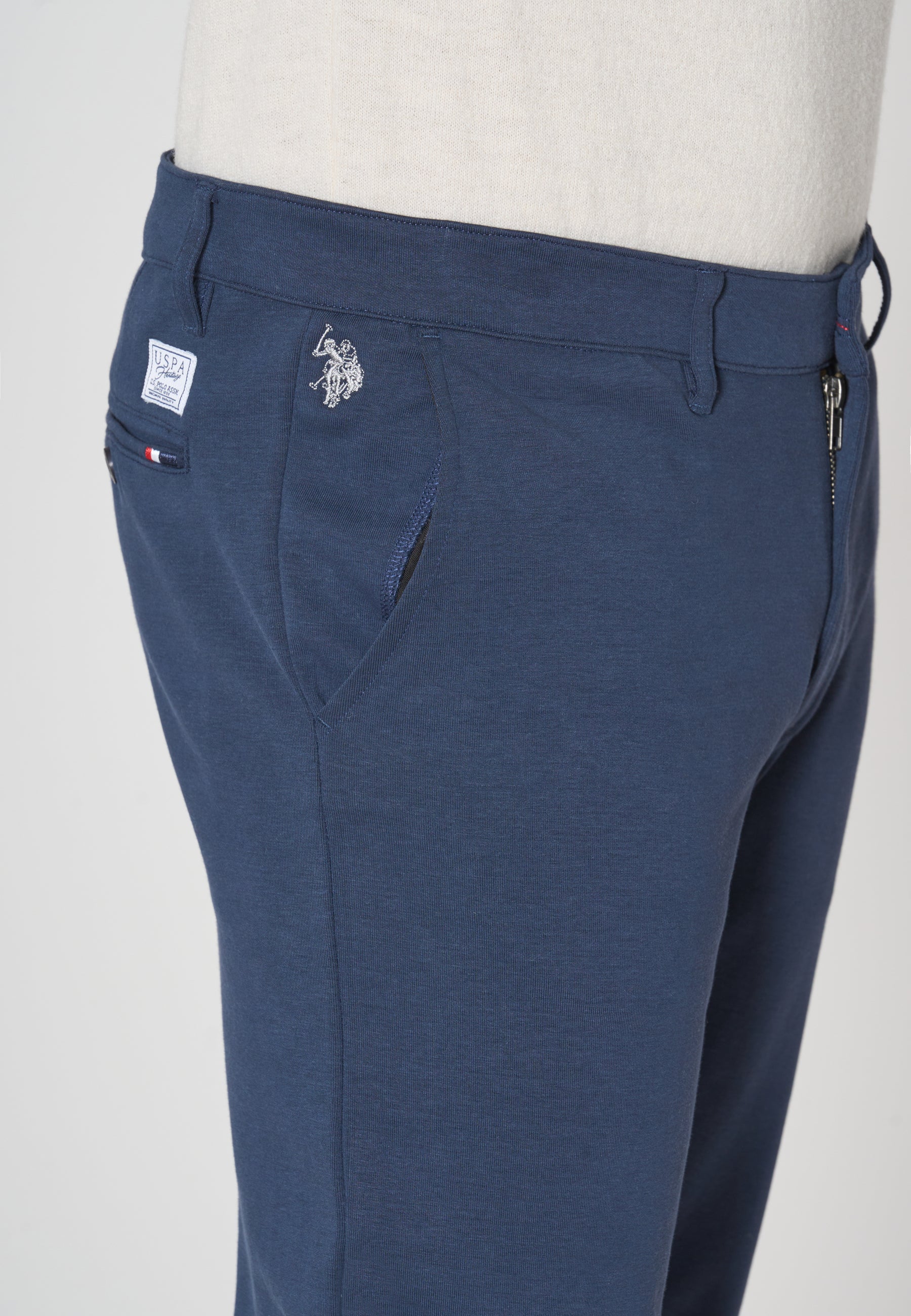 Pantalone chino stretch interlock