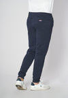 Pantalone sportivo in caldo cotone con logo