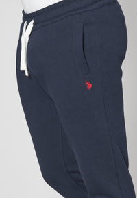 Pantalone sportivo in caldo cotone con logo
