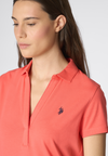 Abito a maniche corte in cotone stretch