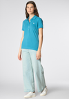 Polo shirt a maniche corte in cotone micropiquet stretch